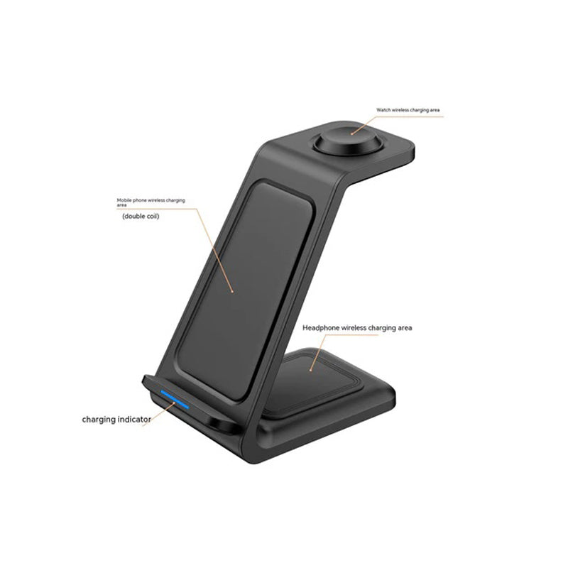 Three-in-one Wireless Charger Fast Charging Desktop Vertical