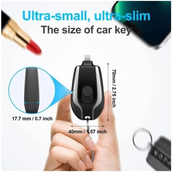 Emergency Portable Key Chain Charger