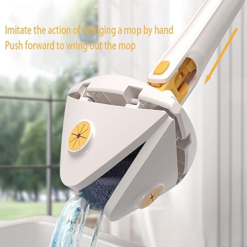 360 Rotating Adjustable Mop – Powerful, Versatile, and Effortless Cleaning!