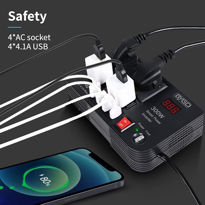 Premium 300W Car Power Inverter