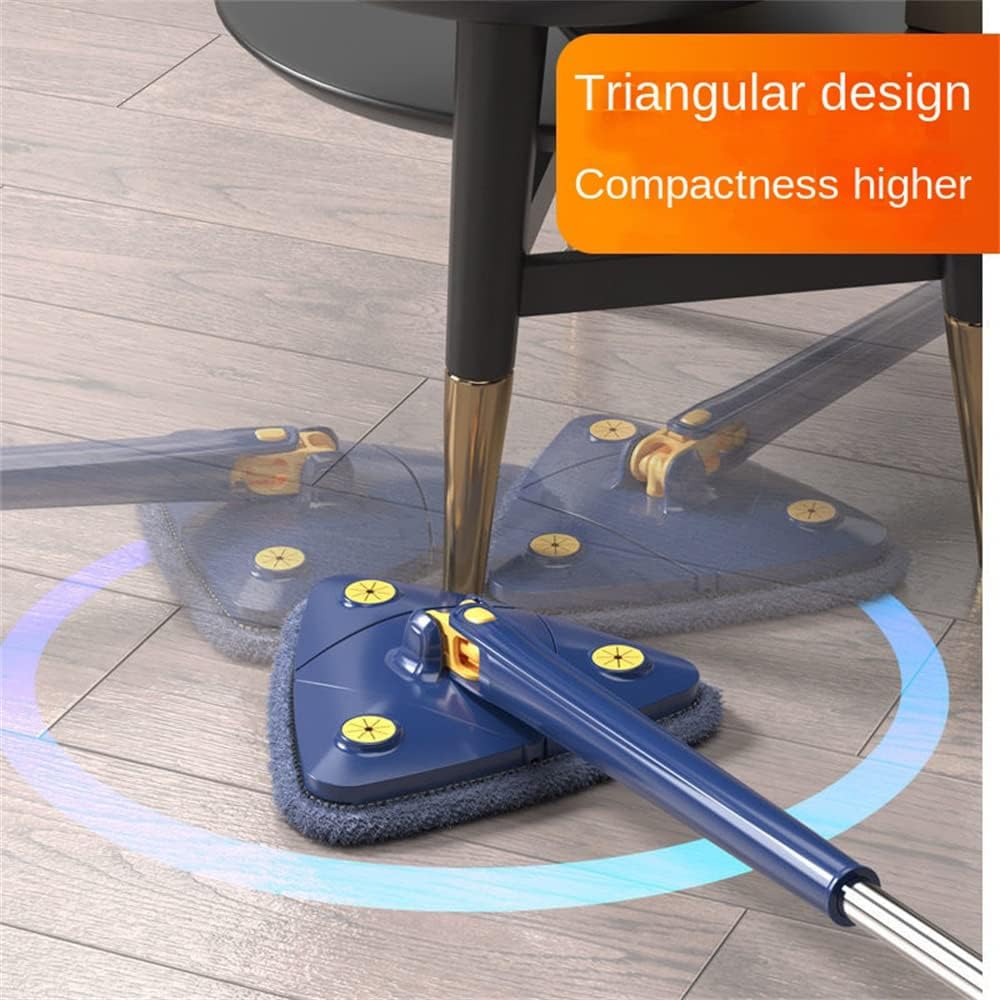360 Rotating Adjustable Mop – Powerful, Versatile, and Effortless Cleaning!