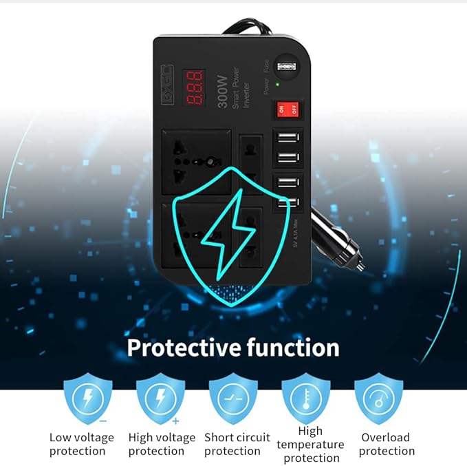 Premium 300W Car Power Inverter