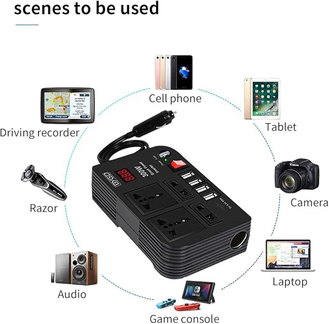 Premium 300W Car Power Inverter